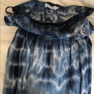 Velvet Tie Dye Maxi Dress